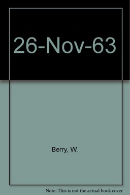 November Twenty-Second, 1963