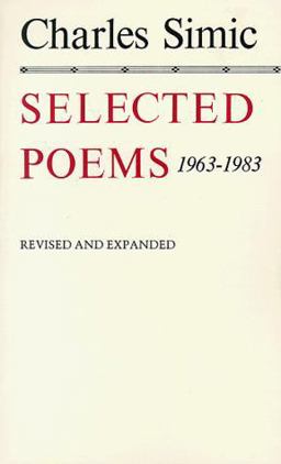 Selected Poems, 1963-1983