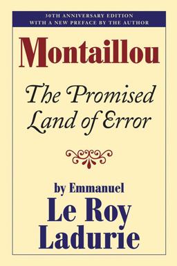 Montaillou The Promised Land of Error  9780807615980 Front Cover