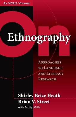 On Ethnography Approaches to Language and Literacy Research  9780807748664 Front Cover