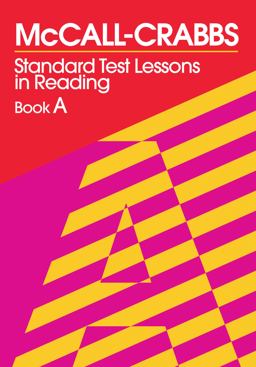 Standard Test Lessons in Reading Book A 3rd 9780807755402 Front Cover