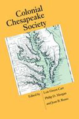 Colonial Chesapeake Society  9780807843437 Front Cover