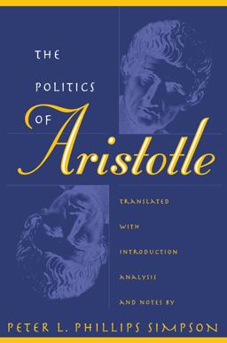 Politics of Aristotle  9780807846377 Front Cover