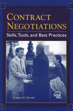 Contract Negotiations Skills Tools and Best Practices  9780808012467 Front Cover