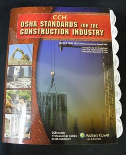 OSHA Standards for the Construction Industry as of August 2009 2nd 2009 9780808021742 Front Cover