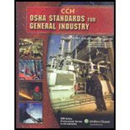 OSHA Standards for the General Industry as August 2009 2nd 2009 9780808021759 Front Cover