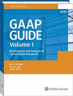GAAP Guide (2020)  9780808047896 Front Cover