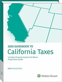 California Taxes, Guidebook To (2020)  9780808047919 Front Cover