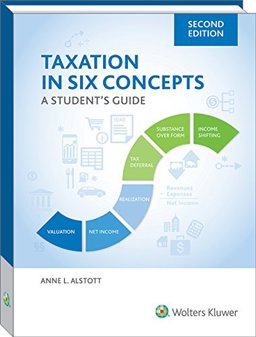 Taxation in Six Concepts: A Student's Guide, 2019  9780808050919 Front Cover