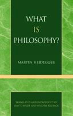 What Is Philosophy?