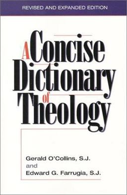Concise Dictionary of Theology 2nd 9780809139293 Front Cover