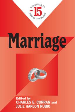 Marriage Readings in Moral Theology No. 15  9780809145751 Front Cover