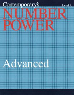 Number Power TABE - Intermediate 2/Level A