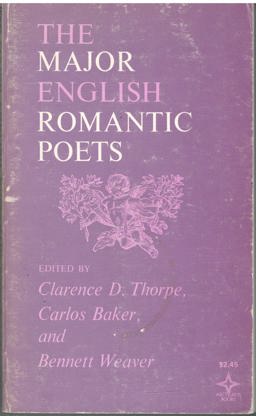The Major English Romantic Poets The Major English Romantic Poets