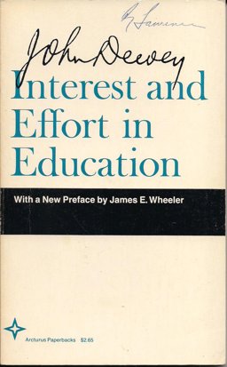 Interest and Effort in Education