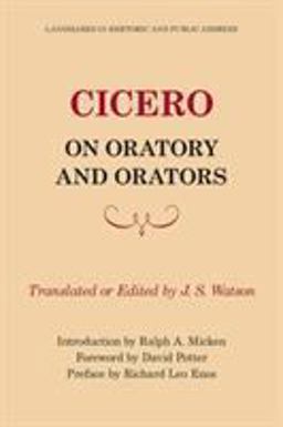 Cicero on Oratory and Orators 2nd 9780809312931 Front Cover