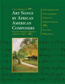 New Anthology of Art Songs by African American Composers  9780809325238 Front Cover
