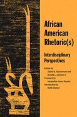 African American Rhetoric(s) Interdisciplinary Perspectives  9780809327454 Front Cover