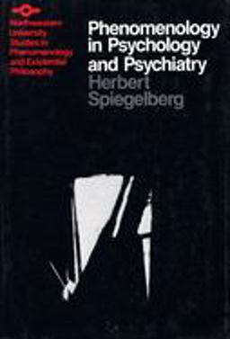 Phenomenology in Psychology and Psychiatry A Historical Introduction  9780810106246 Front Cover