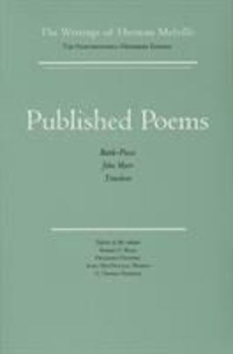 Published Poems The Writings of Herman Melville  9780810111127 Front Cover