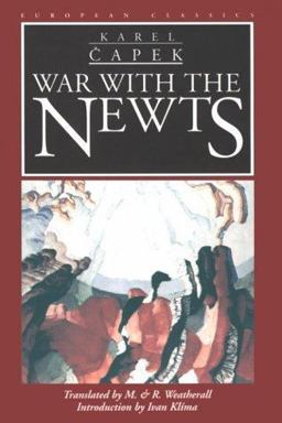 War with the Newts  9780810114685 Front Cover