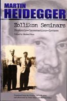 Zollikon Seminars Protocols - Conversations - Letters  9780810118331 Front Cover