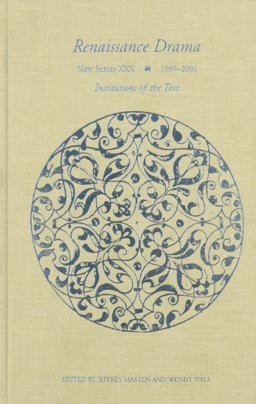 Renaissance Drama 30 Renaissance Drama 30