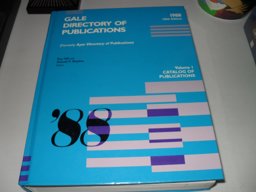 Gale Directory of Publications, 1988 Gale Directory of Publications, 1988