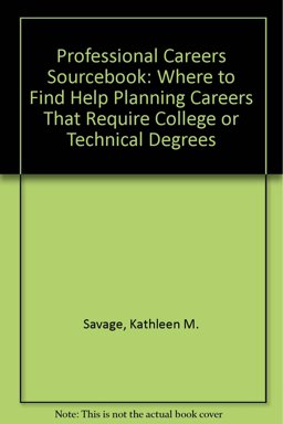 Professional Careers Sourcebook