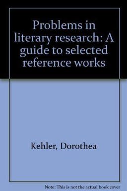 Problems in Literary Research