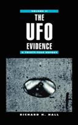 UFO Evidence A Thirty Year Report  9780810838819 Front Cover