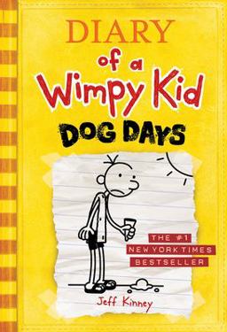 Diary of a Wimpy Kid # 4 - Dog Days  9780810983915 Front Cover