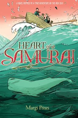 Heart of a Samurai Newbery Medal-Winning Adventure Novel  9780810989818 Front Cover