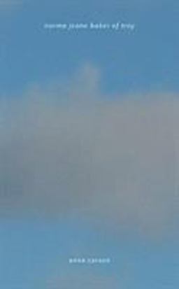 Norma Jeane Baker of Troy  9780811229364 Front Cover