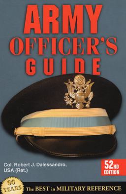 Army Officer's Guide 52nd Edition 52nd 9780811711883 Front Cover