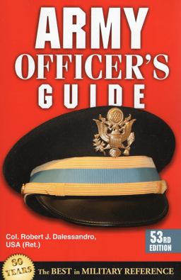 Army Officer's Guide 53rd Edition 53rd 9780811714549 Front Cover