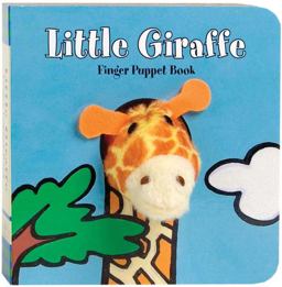 Little Giraffe: Finger Puppet Book (Finger Puppet Book for Toddlers and Babies, Baby Books for First Year, Animal Finger Puppets)  9780811867870 Front Cover