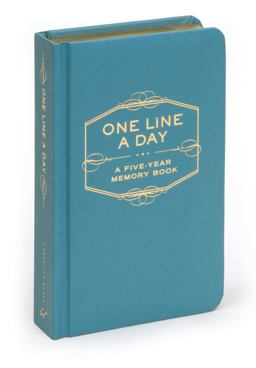 One Line a Day A Five-Year Memory Book  9780811870191 Front Cover