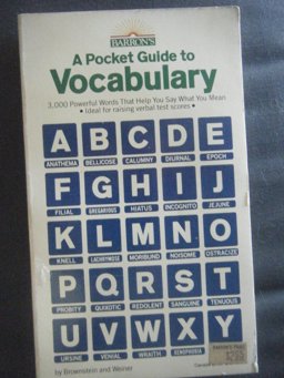 A Pocket Guide to Vocabulary