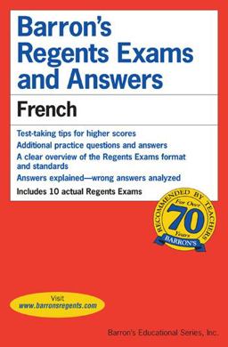 Barron's Regents Exams and Answers: French