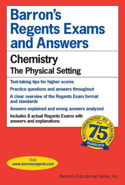 Regents Exams and Answers: Chemistry  9780812031638 Front Cover