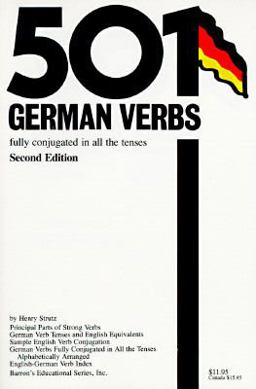 501 German Verbs 2nd 1990 9780812044331 Front Cover
