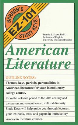 American Literature  9780812046946 Front Cover