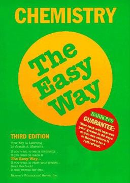 Chemistry the Easy Way 3rd 9780812091380 Front Cover