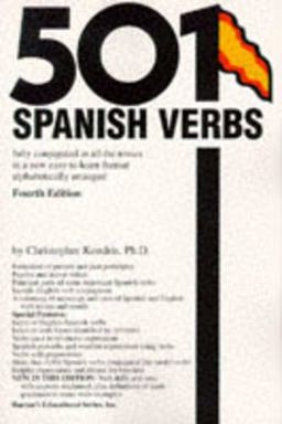 501 Spanish Verbs Fully Conjugated in All the Tenses in a New Easy to Learn Format 4th 9780812092820 Front Cover