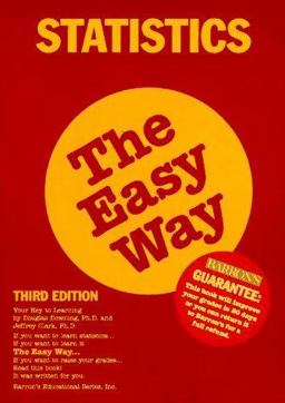 Statistics the Easy Way 3rd 9780812093926 Front Cover