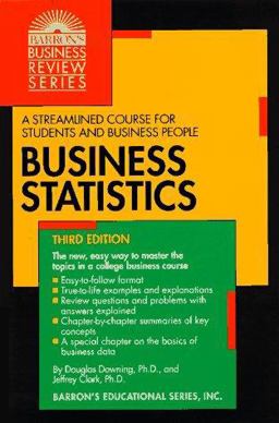 Business Statistics 3rd 9780812096583 Front Cover