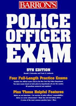 How to Prepare for the Police Officer Examination 5th 1997 9780812097337 Front Cover