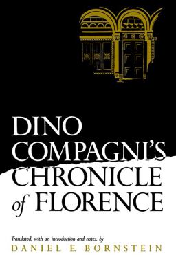 Dino Compagni's Chronicle of Florence  9780812212211 Front Cover