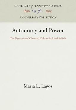 Autonomy and Power The Dynamics of Class and Culture in Rural Bolivia  9780812215007 Front Cover